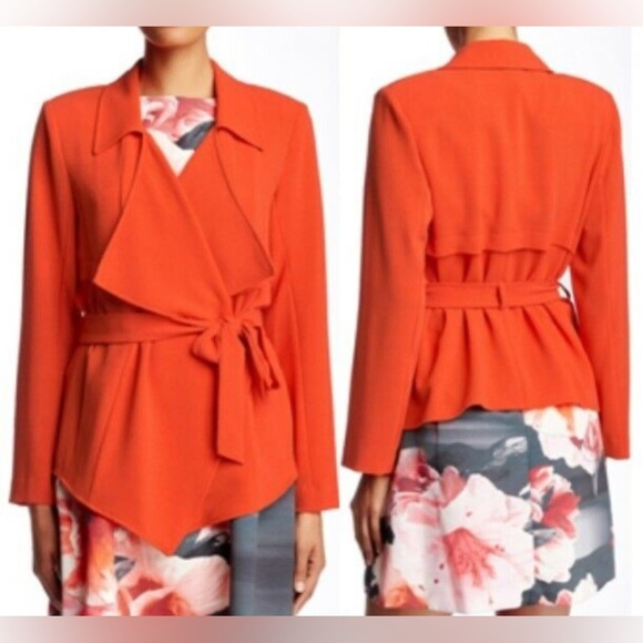 Vince Camuto PIMENTO Drape Front Jacket Sz: 14 New With Tags - Picture 1 of 8